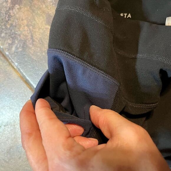 Athleta Color Block Chakra Leggings Size ST - Picture 10 of 14